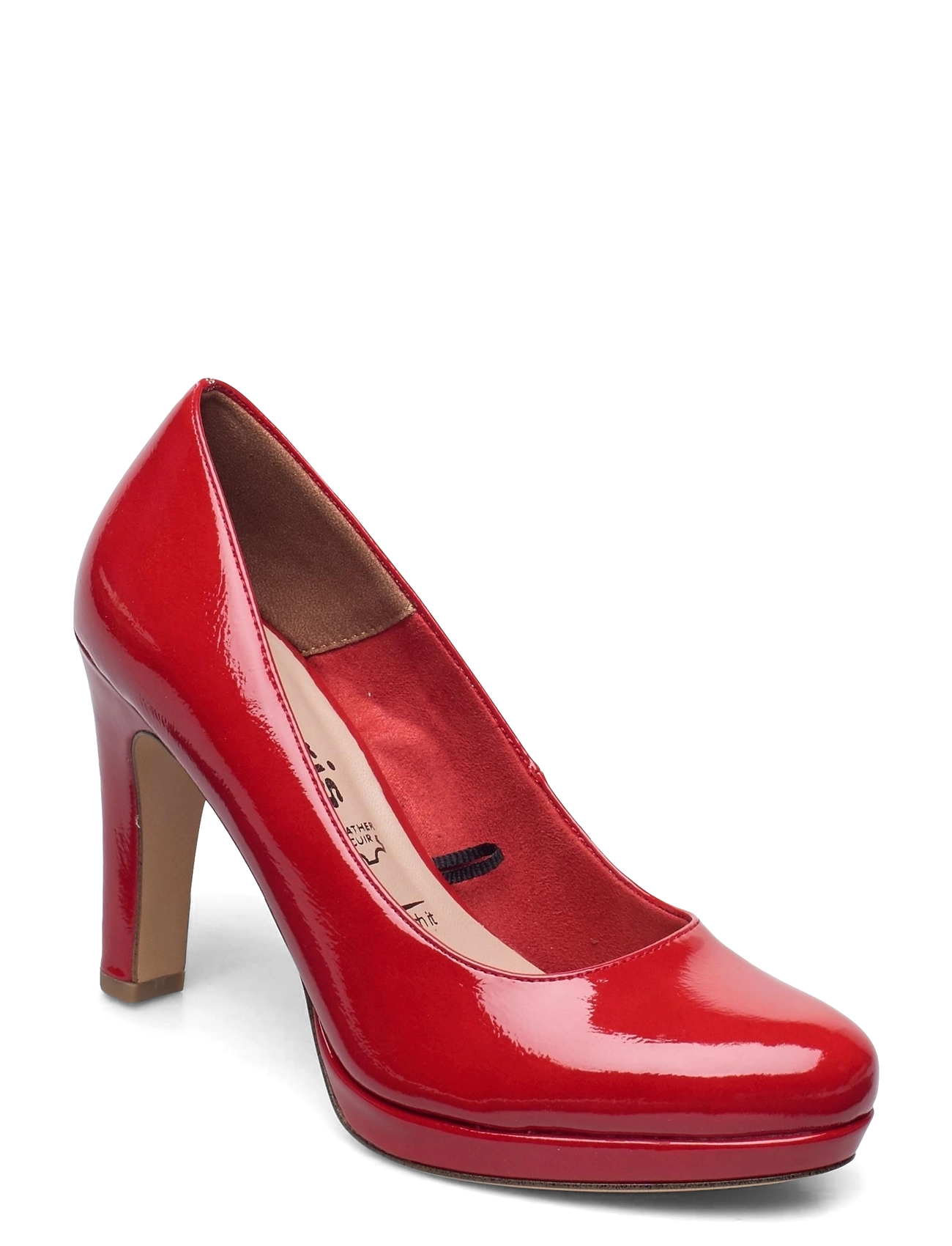 Tamaris pumps – Woms Court Shoe Shoes Heels Pumps Classic Rød til dame i Sort - Pashion.dk