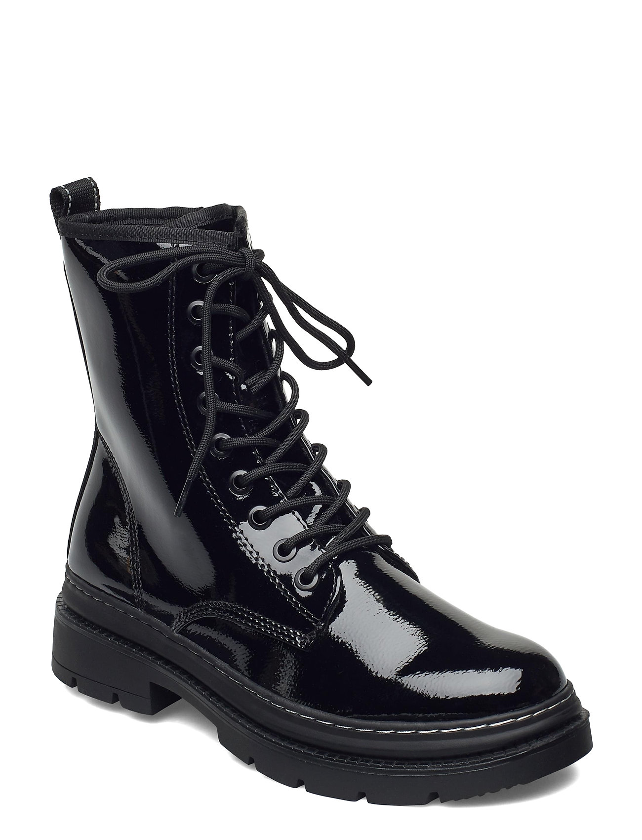 tamaris patent boots