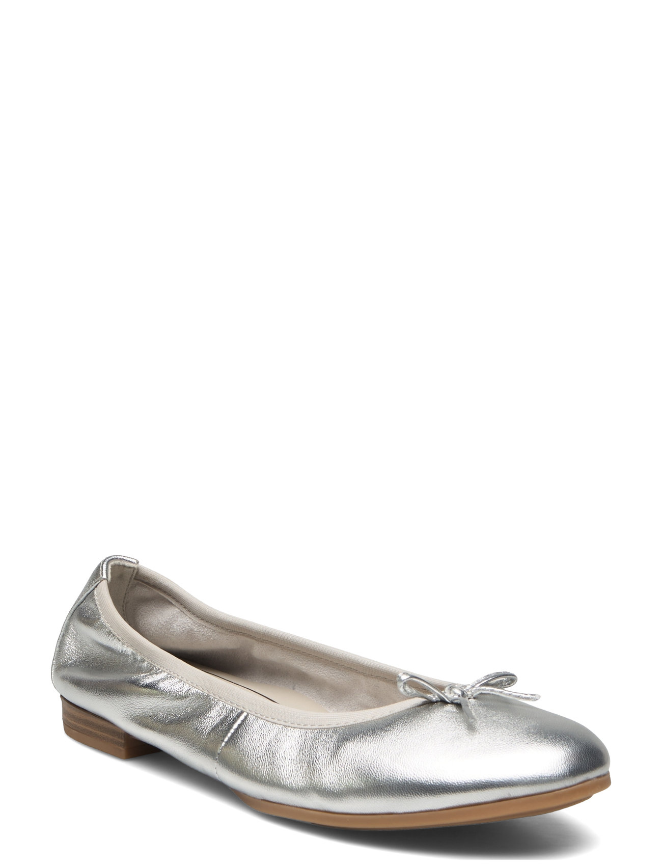 Tamaris Woms Ballerina, 38, Silver, Sko > Ballerinaer, Dame
