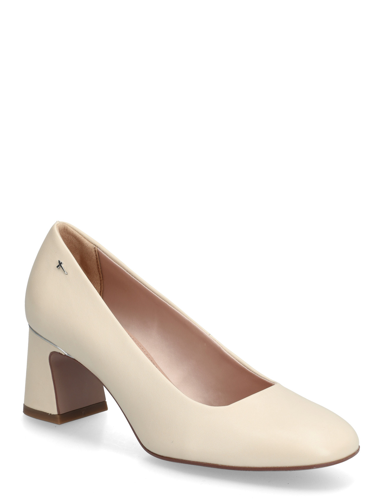 Tamaris Women Court Sho, 37, Cream, Hæle > Pumps, Dame