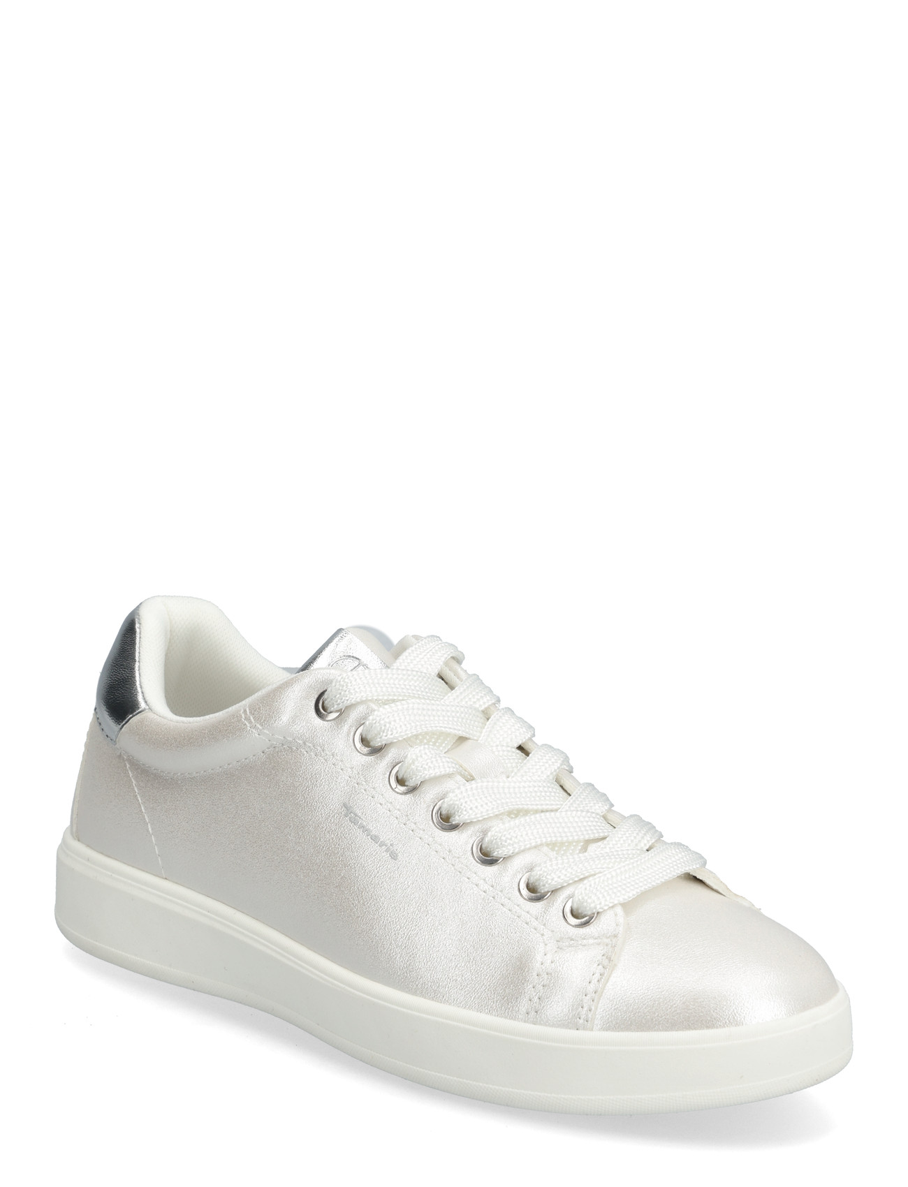 Tamaris Women Lace-Up, 36, White, Sneakers > Sneakers Med Lav Top, Dame