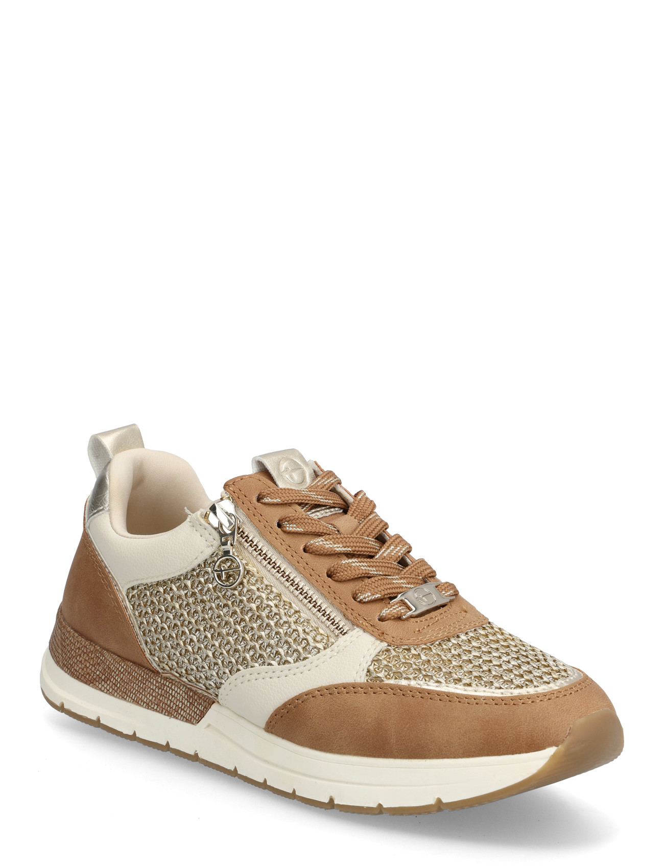 Tamaris Women Lace-Up, 42, Brown, Sneakers > Sneakers Med Lav Top, Dame
