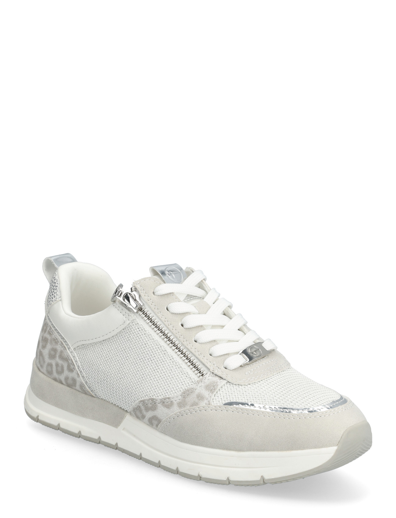 Tamaris Women Lace-Up, 41, White, Sneakers > Sneakers Med Lav Top, Dame