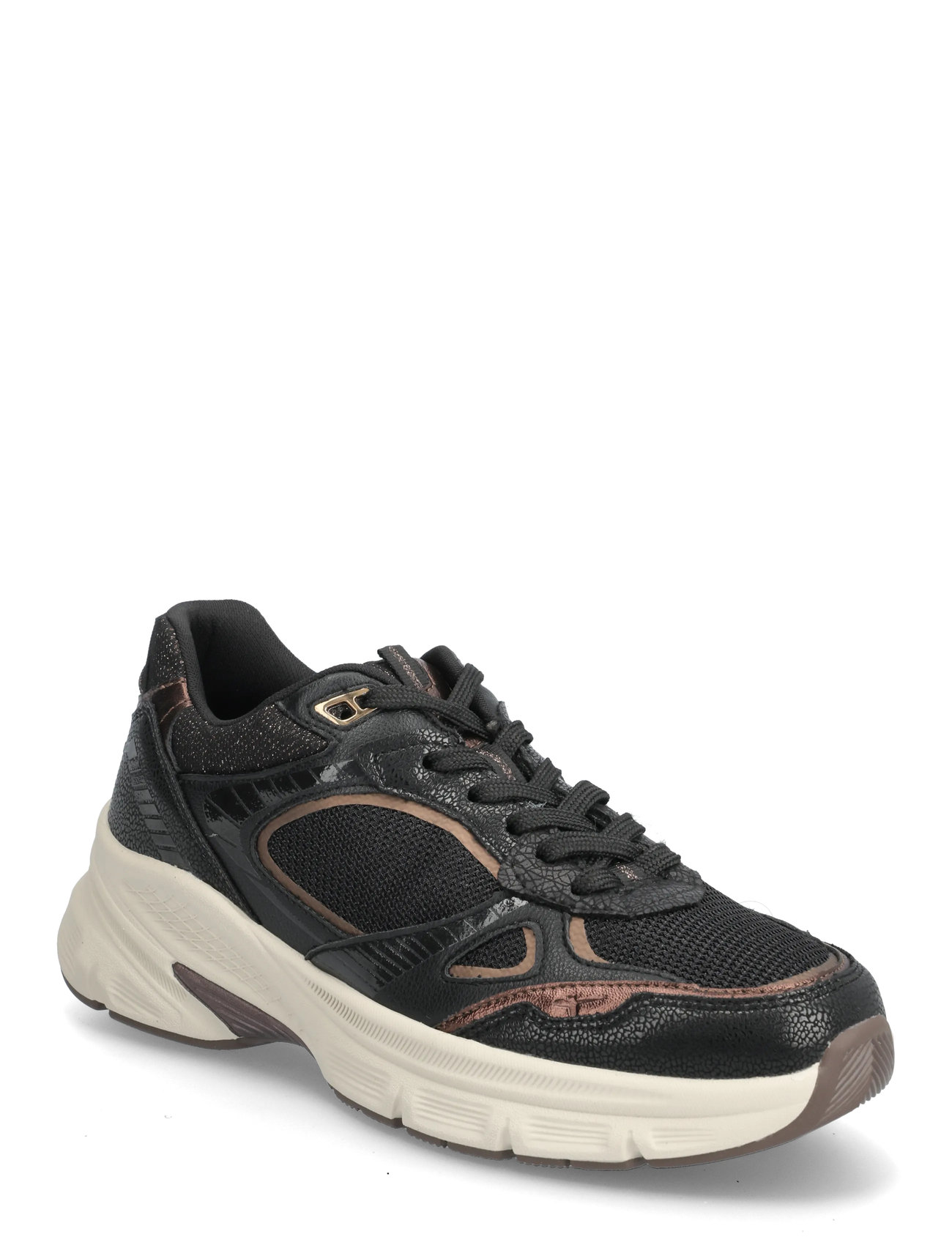 Tamaris Women Lace-Up, 41, Black, Sneakers > Chunky Sneakers, Dame