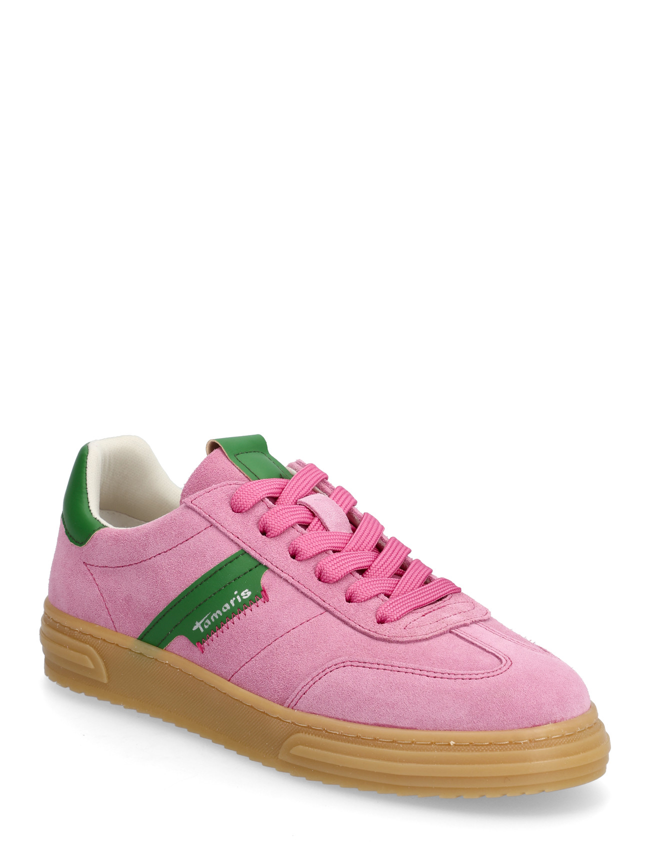 Tamaris Women Lace-Up, 37, Pink, Sneakers > Sneakers Med Lav Top, Dame