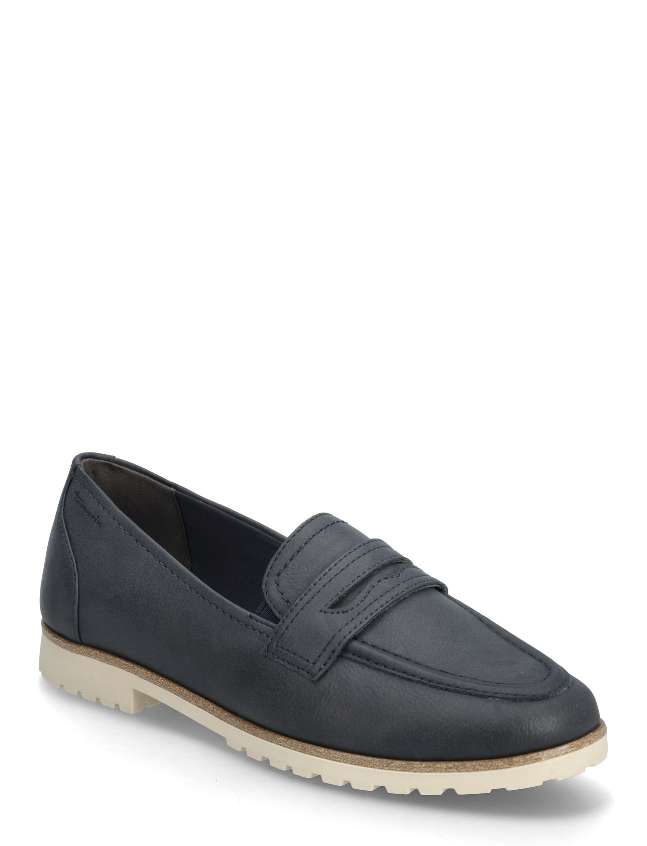Tamaris Women Slip-On, 39, Navy, Sko > Flat Loafers, Dame