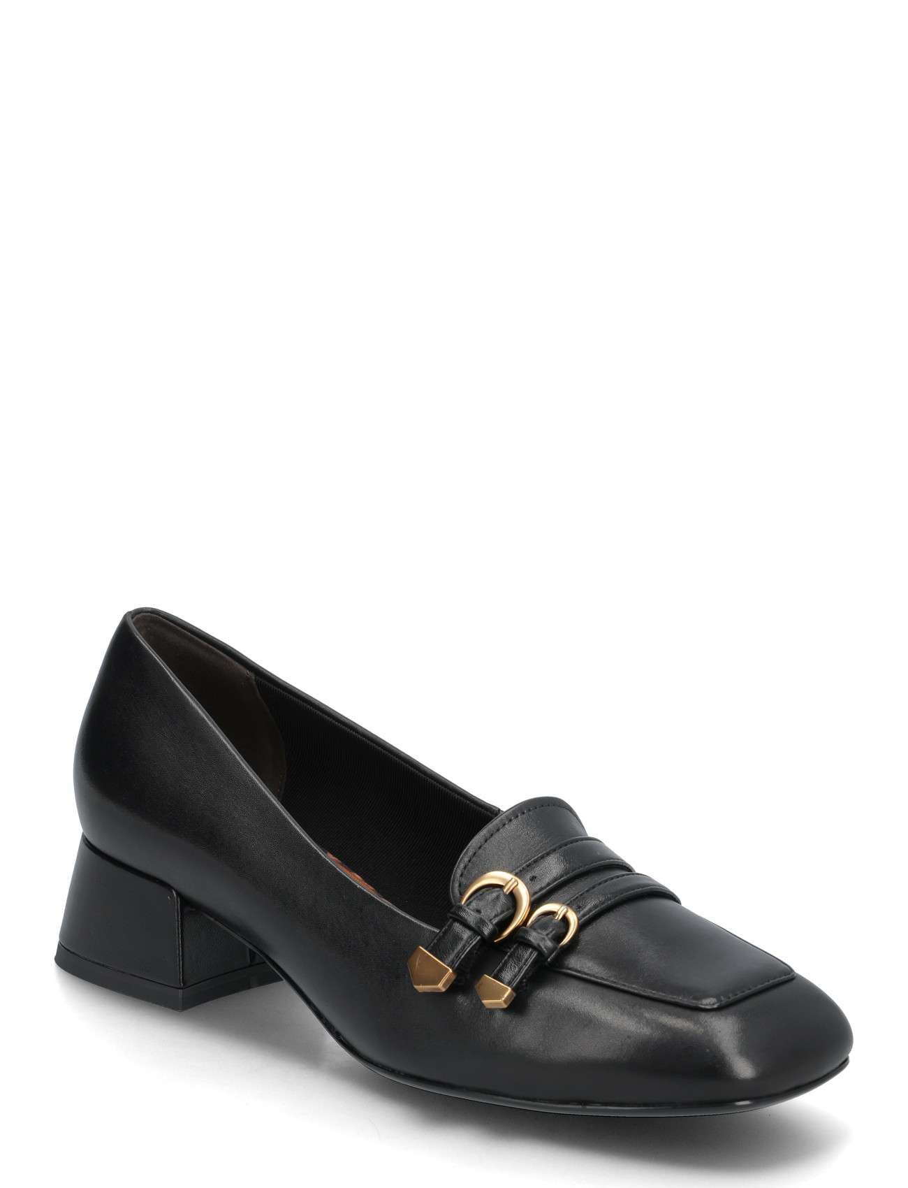 Tamaris Women Slip-On, 37, Black, Loafers > Heeled Loafers, Dame