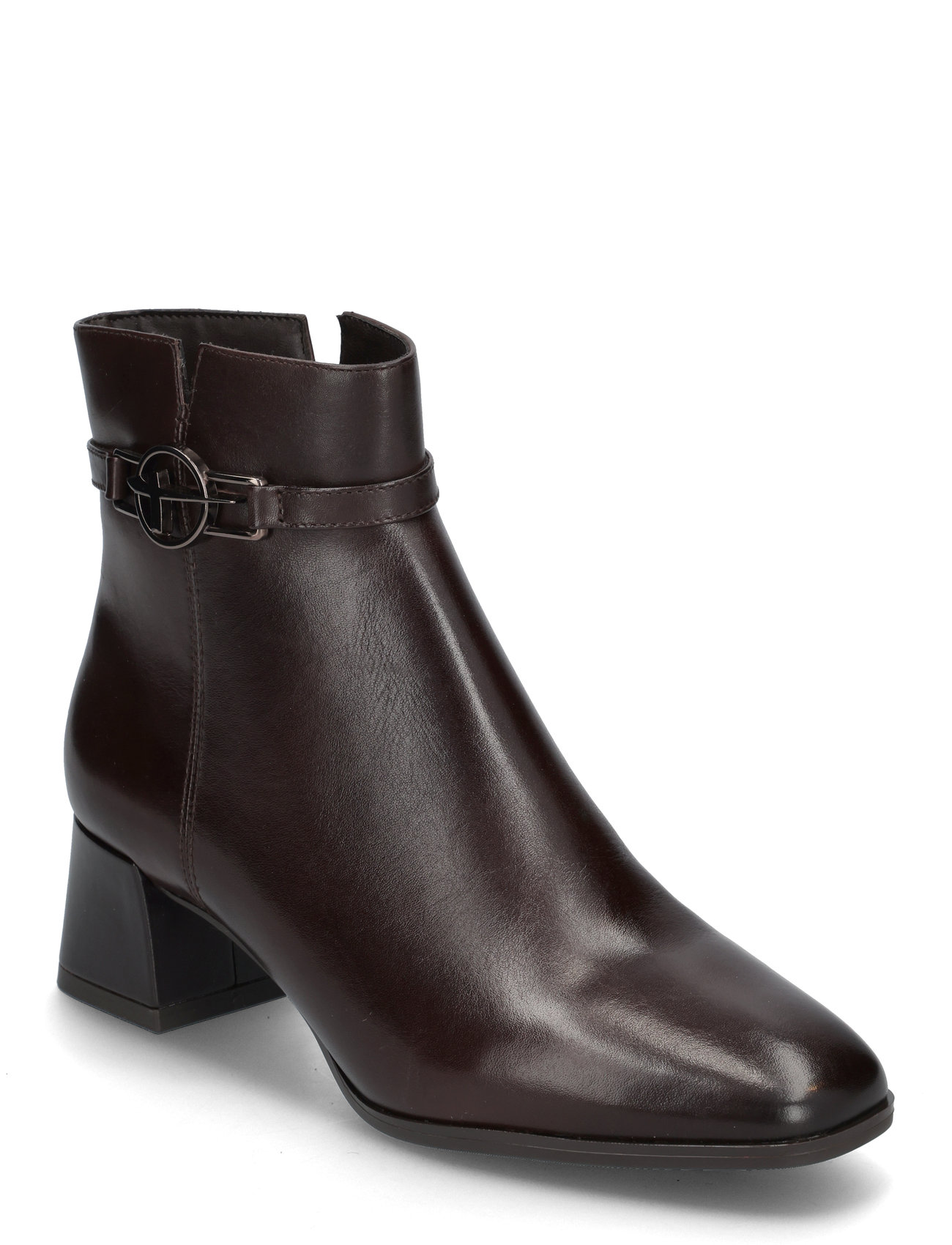 Women Boots Shoes Boots Ankle Boots Ankle Boots With Heel Brown Tamaris