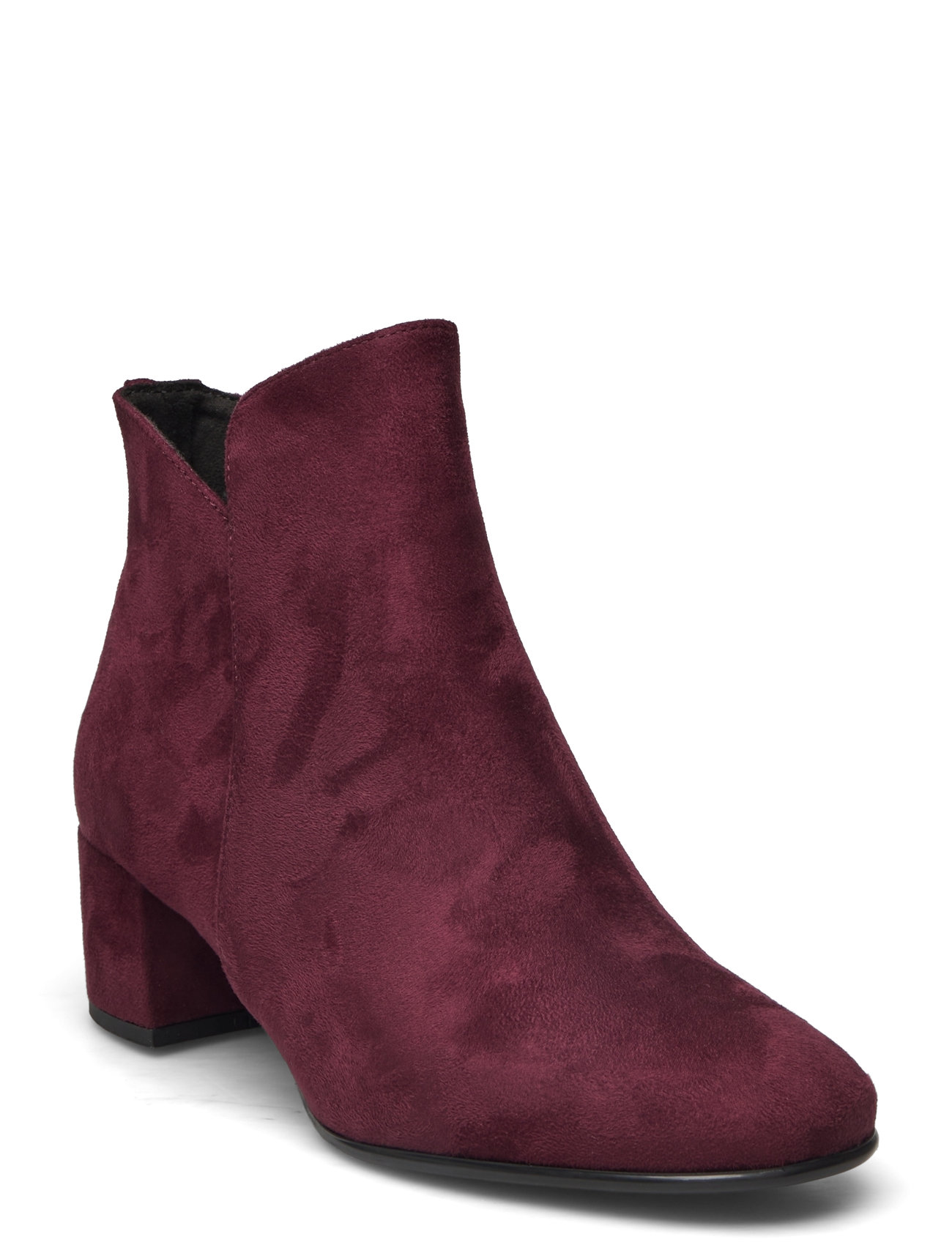Women Boots Shoes Boots Ankle Boots Ankle Boots With Heel Burgundy Tamaris