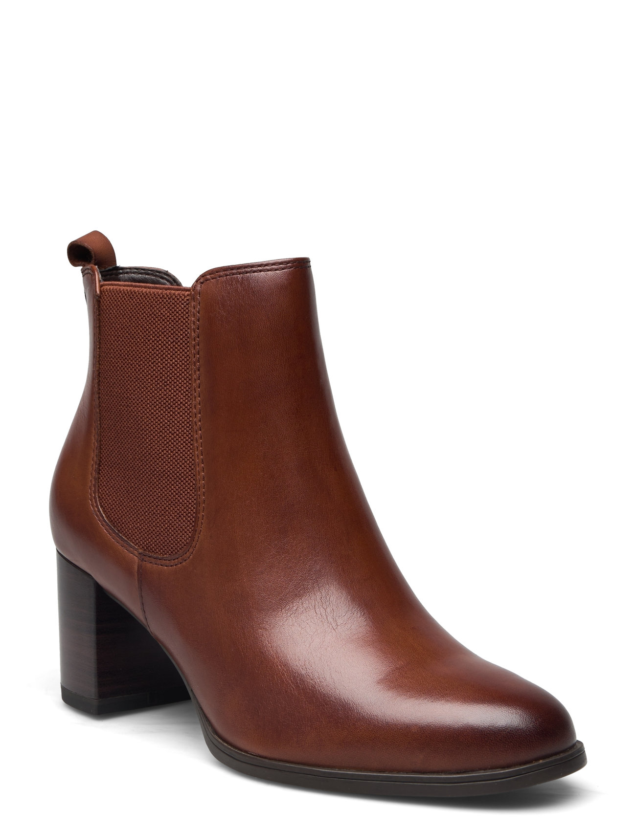 Women Boots Shoes Boots Ankle Boots Ankle Boots With Heel Brown Tamaris