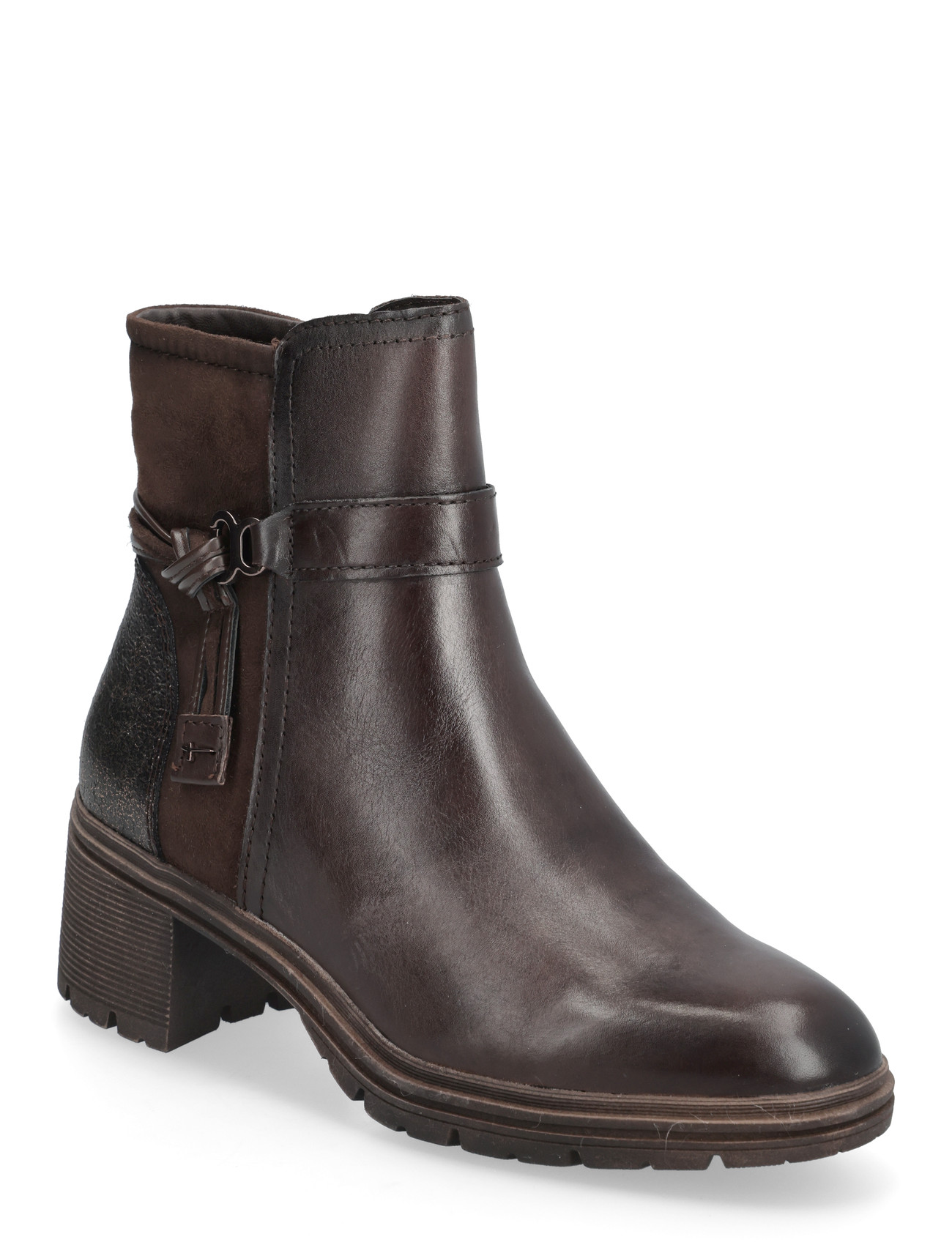 Tamaris Women Boots, 37, Brown, Ankelstøvler > Ankelstøvler Med Hæl, Dame