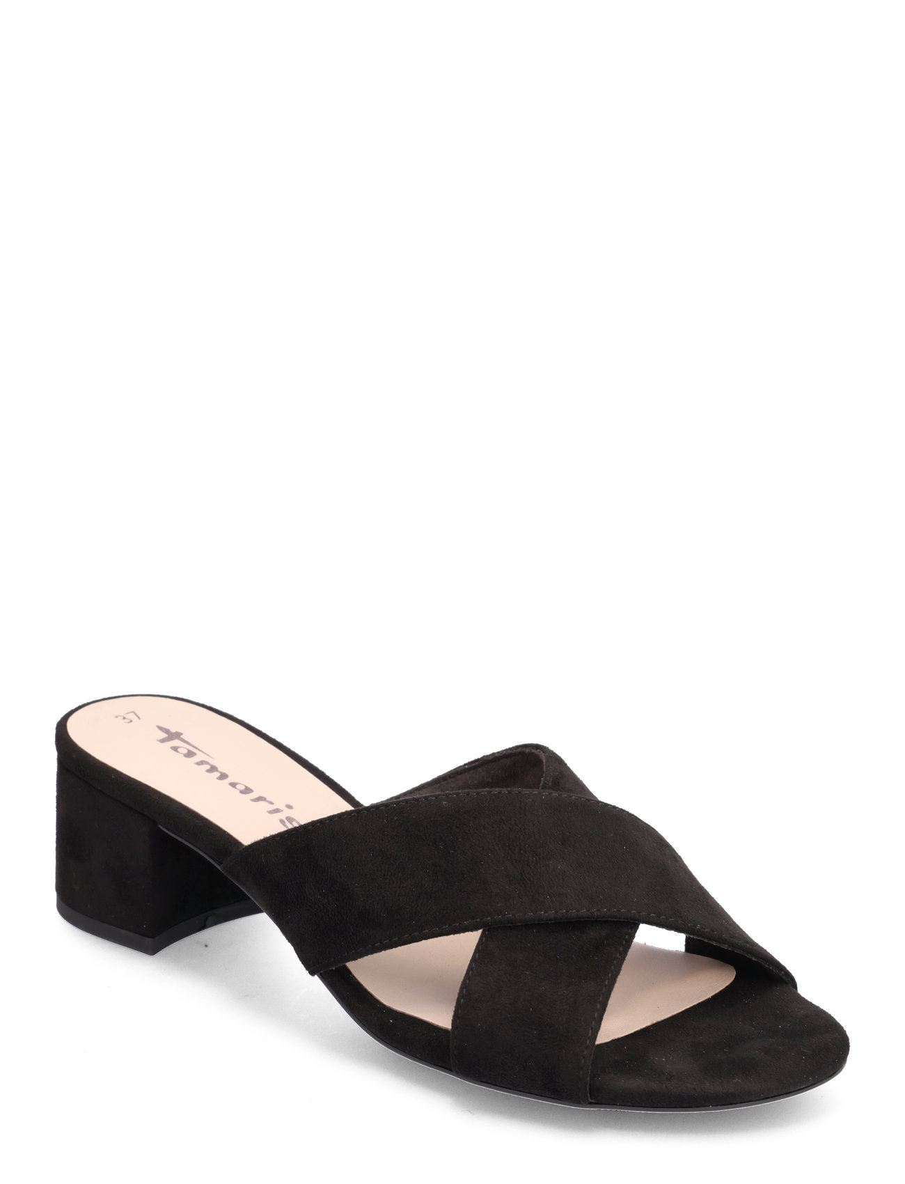 Women Slides Shoes Mules & Slip-ins Flat Mules Black Tamaris