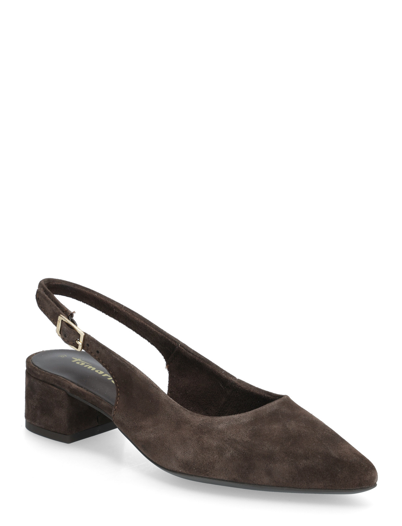 Tamaris Women Sling, 37, Brown, Pumps > Sling Backs, Dame