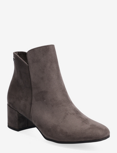 Woms Boots - heeled ankle boots - graphite