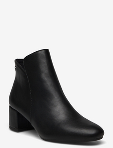 Woms Boots - heeled ankle boots - black matt