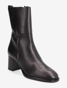 black heeled ankle boots sale