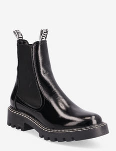 Woms Boots - chelsea stila zābaki - black patent