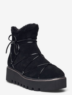 Woms Boots - flat ankle boots - black