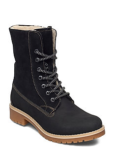 Platta ankelboots | Stort utbud av nya styles | Woms Boots (Anthracite) (779.40 kr) Tamaris |