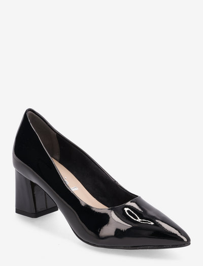 Woms Court Shoe - klasiskas augstpapēžu kurpes - black patent