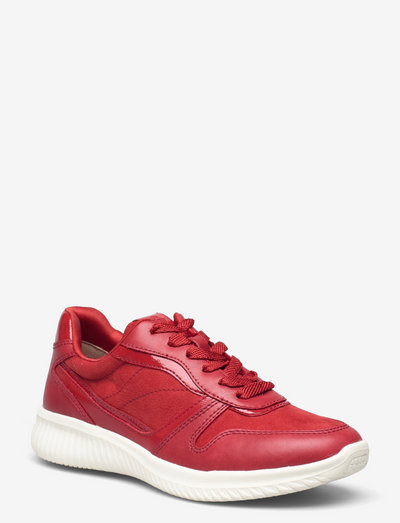 Woms Lace-up - sneakers med lavt skaft - red