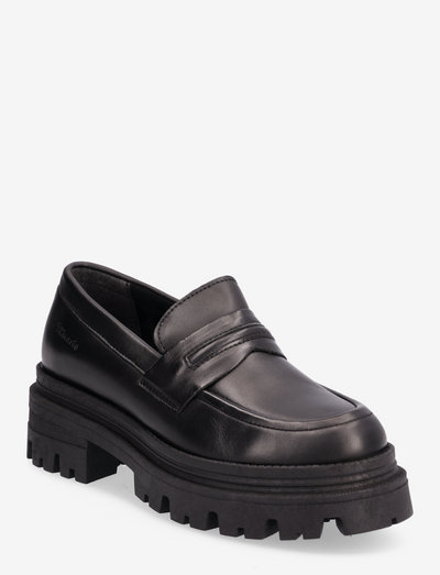 Woms Slip-on - loafers - black leather