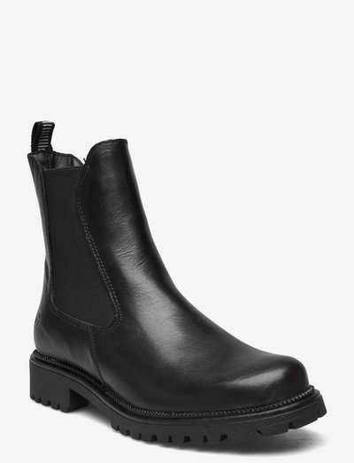 Woms Boots - chelsea boots - black/no fur
