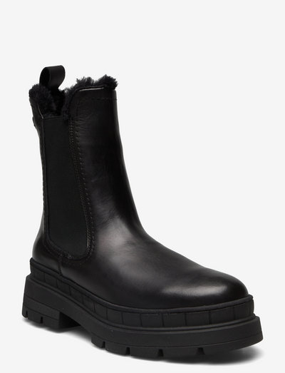 Woms Boots - chelsea boots - black leather