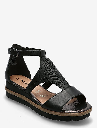 Tamaris Sandals (Black Comb), 389.35 kr | Stort udvalg designer mærker | Booztlet.com