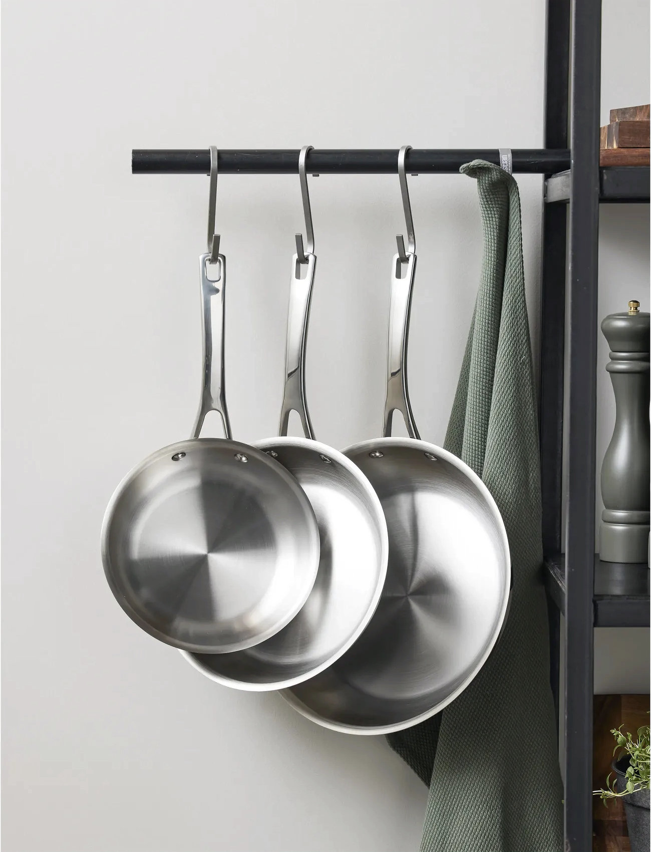 Tareq Taylor Stegepande Ellen, Ø 20 cm, Silver, Gryder & Pander > Stegepander, Unisex