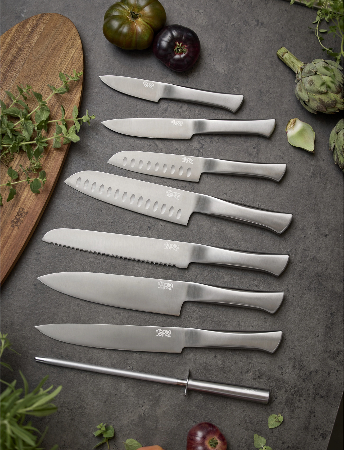 Tareq Taylor Brødkniv Precision, 33.5 cm, Silver, Knive Og Tilbehør > Brødknive, Unisex