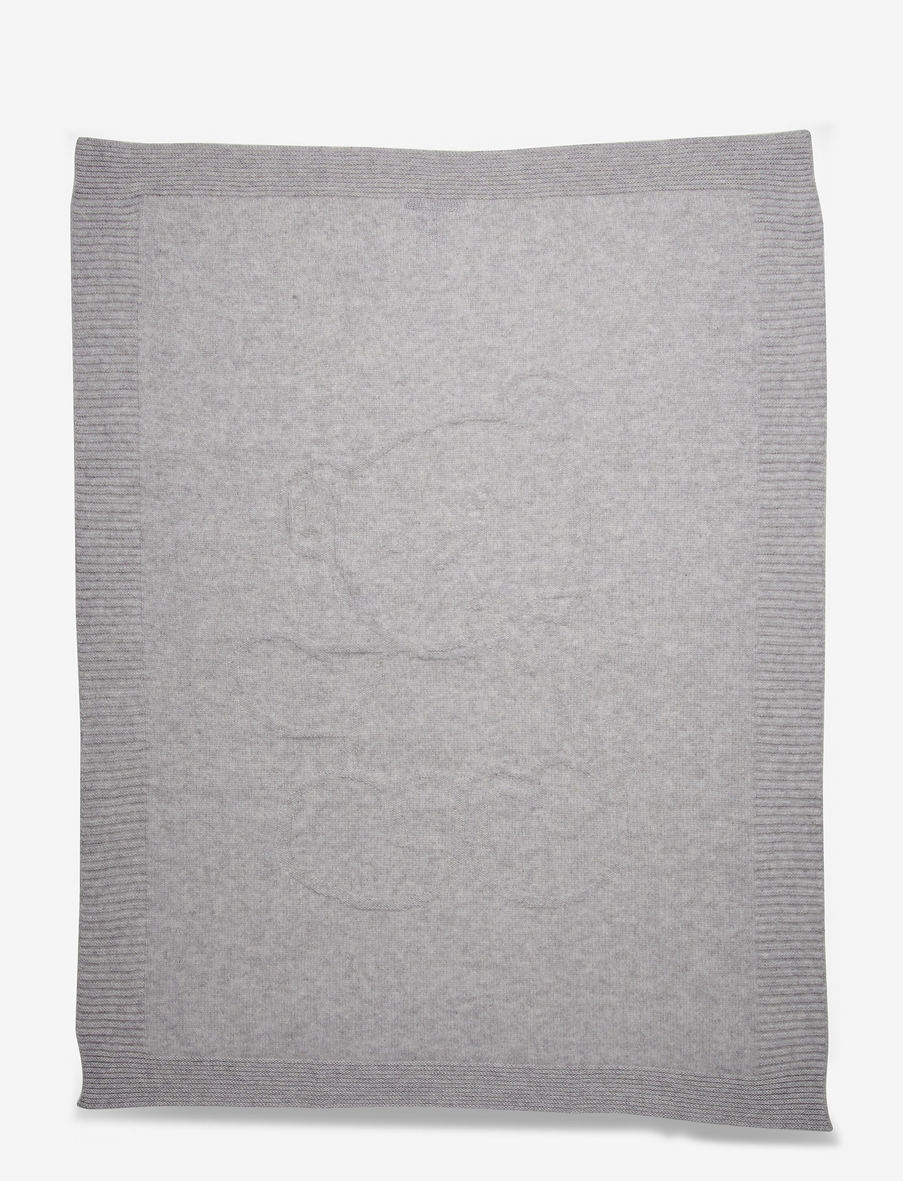 Tartine et Chocolat - Cashmere Bear Blanket - blankets - china grey - 0