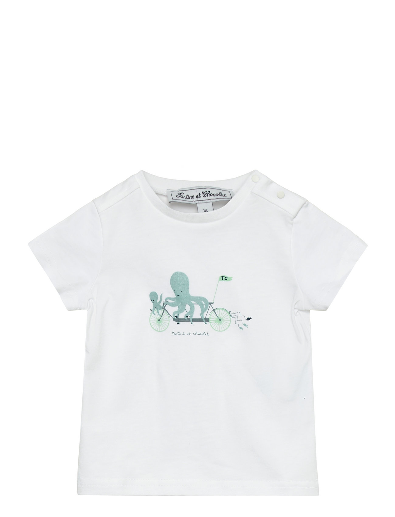 Teeshirt14 White Tartine Et Chocolat