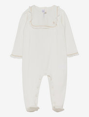 Délicatesse Soft cotton Sleepsuit - PEARLY