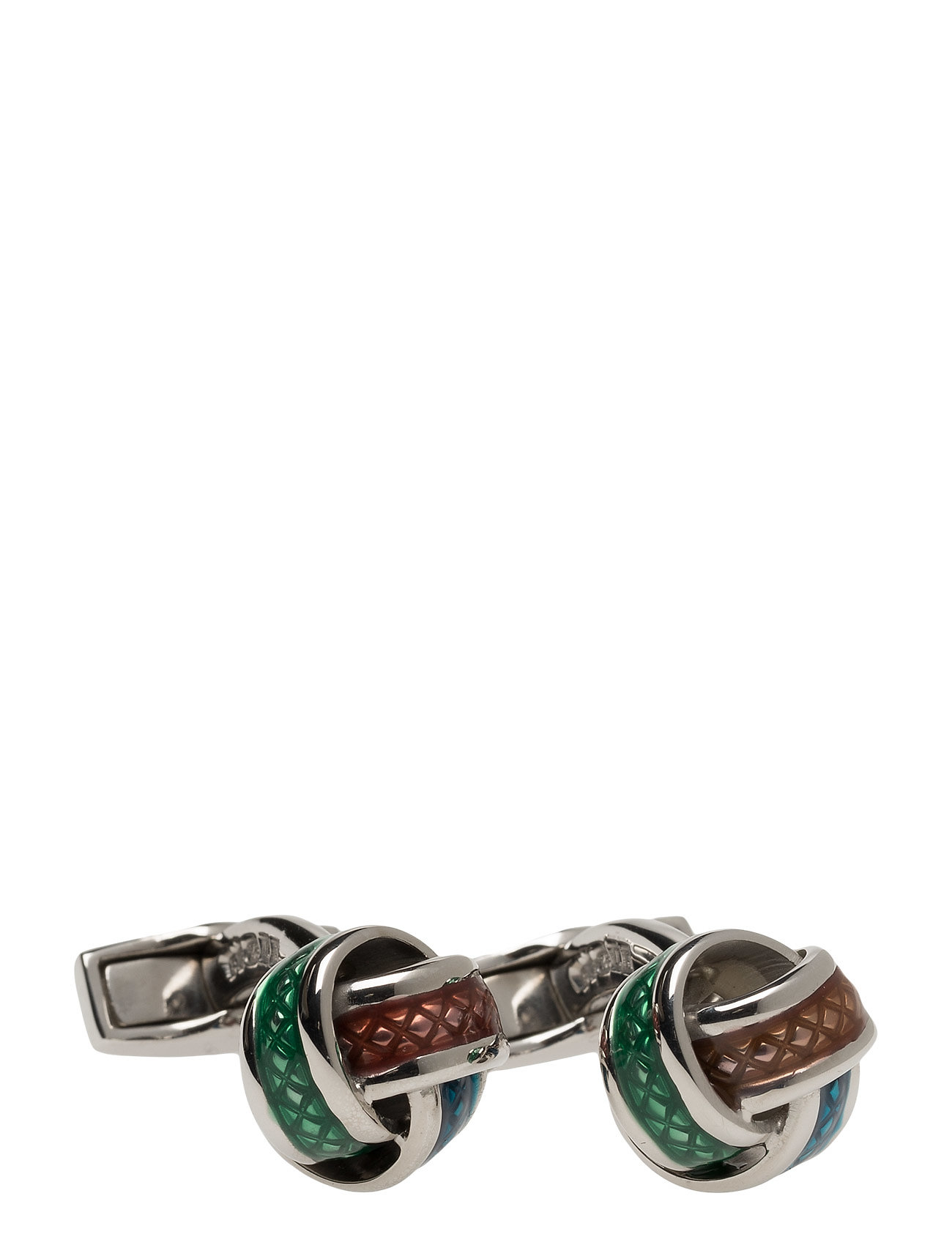 Tateossian Multicolour Knot Cufflinks Manchetknopen Multipatroon tateossian kopen in de aanbieding