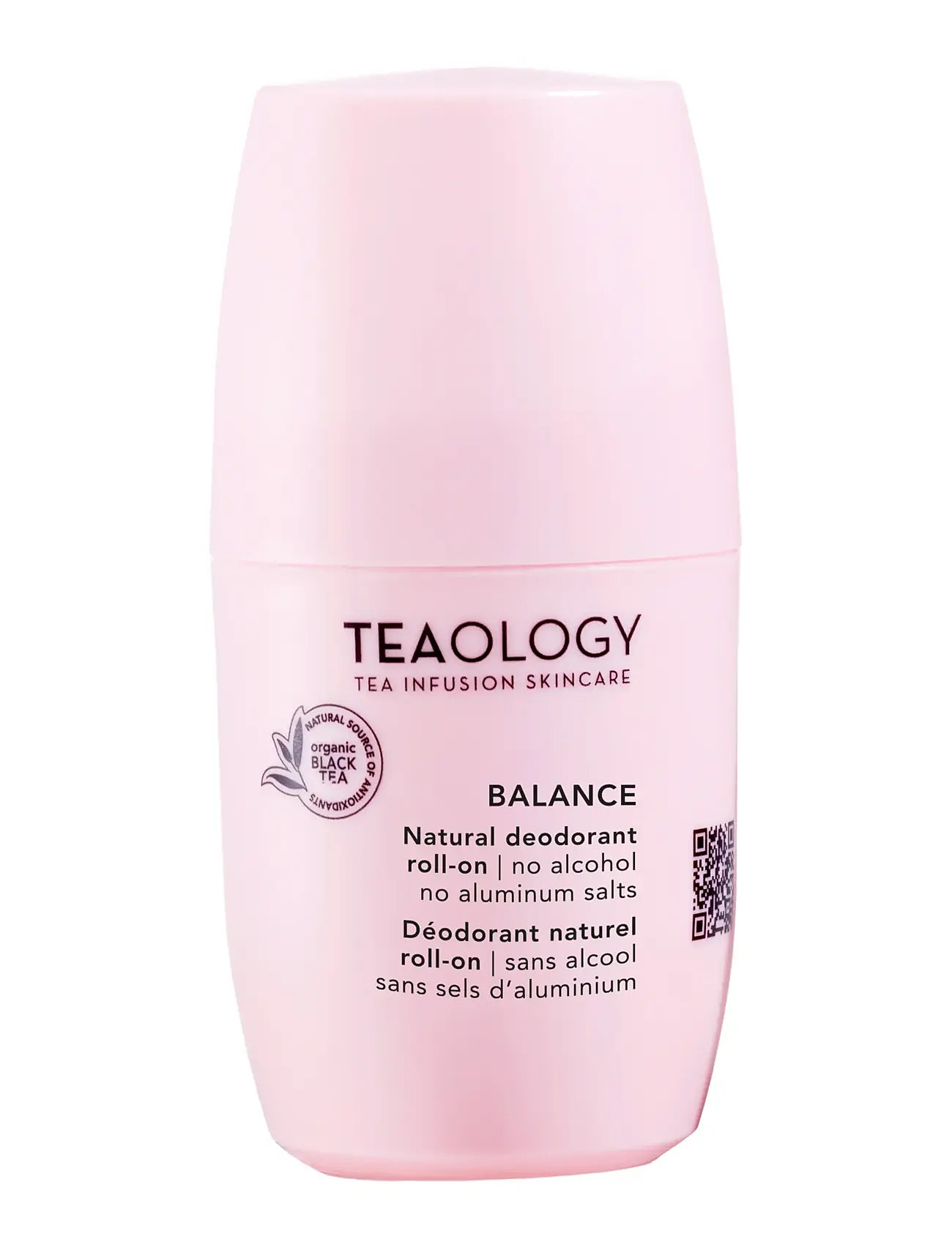 Teaology Skincare Balance - Natural Deodorant Roll On, 40 ml, Nude, Deodoranter > Roll-On, Dame