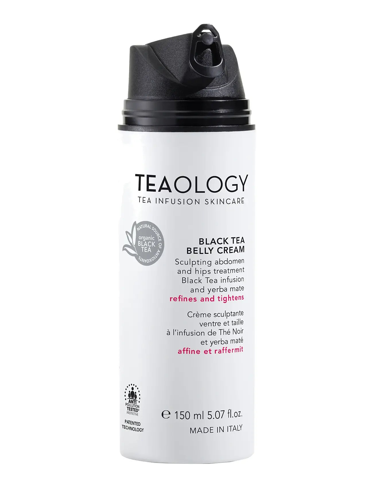 Teaology Skincare Black Tea Belly Cream, 150 ml, Nude, Krop > Kropscreme, Dame