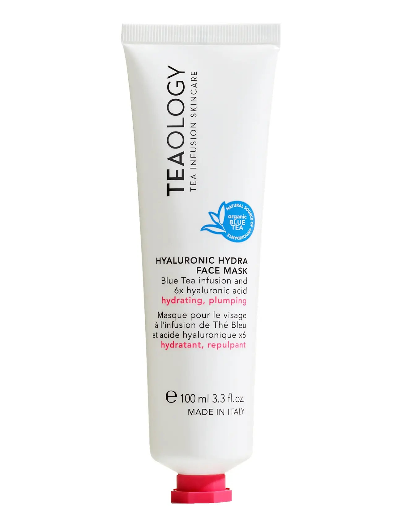 Teaology Skincare Hyaluronic Hydra Face Mask, 100 ml, Nude, Ansigtsmasker > Fugtgivende Maske, Dame