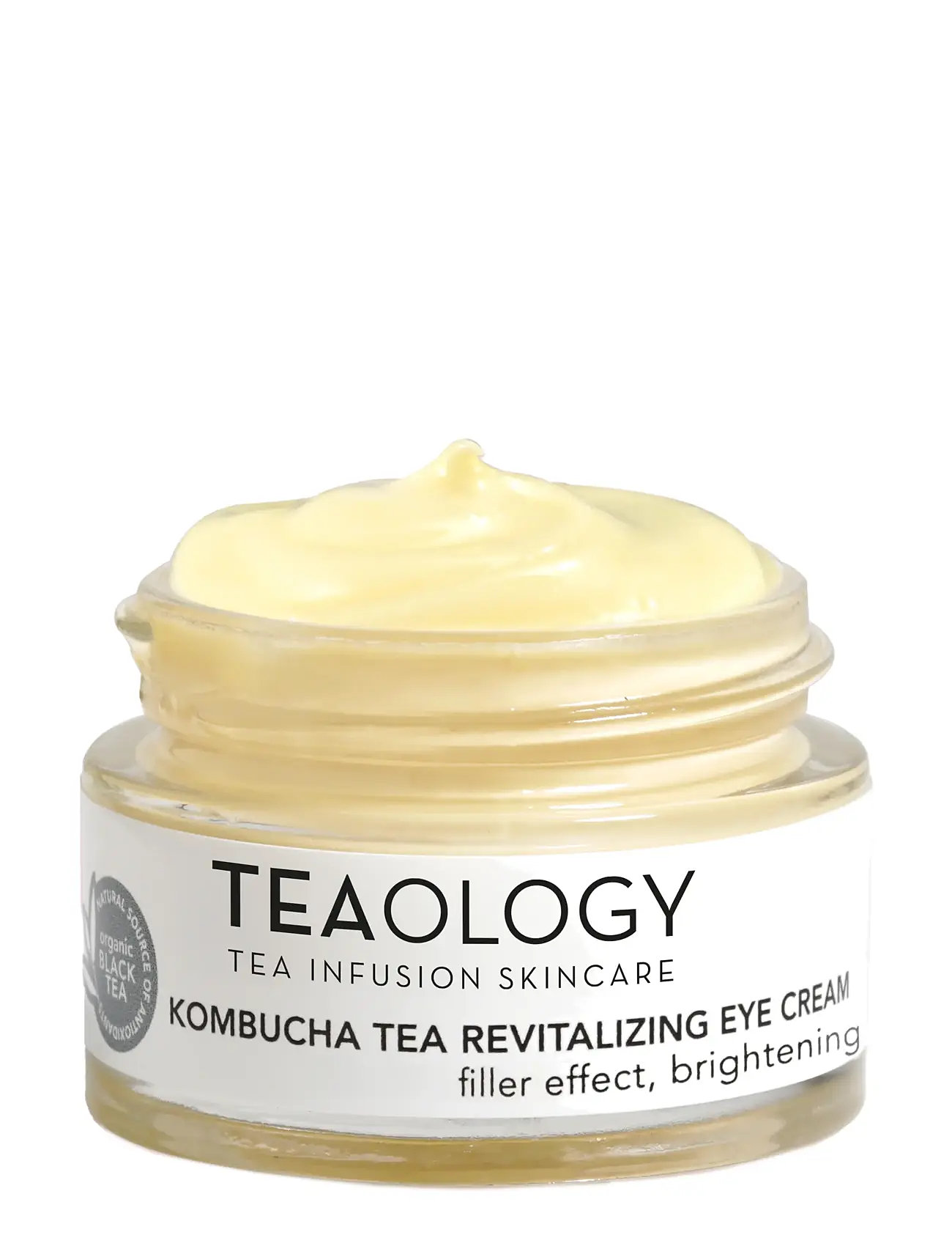 Teaology Skincare Kombucha Tea Revitalizing Eye Cream, Brightens, 15 ml, Nude, Øjenpleje > Øjencreme, Dame