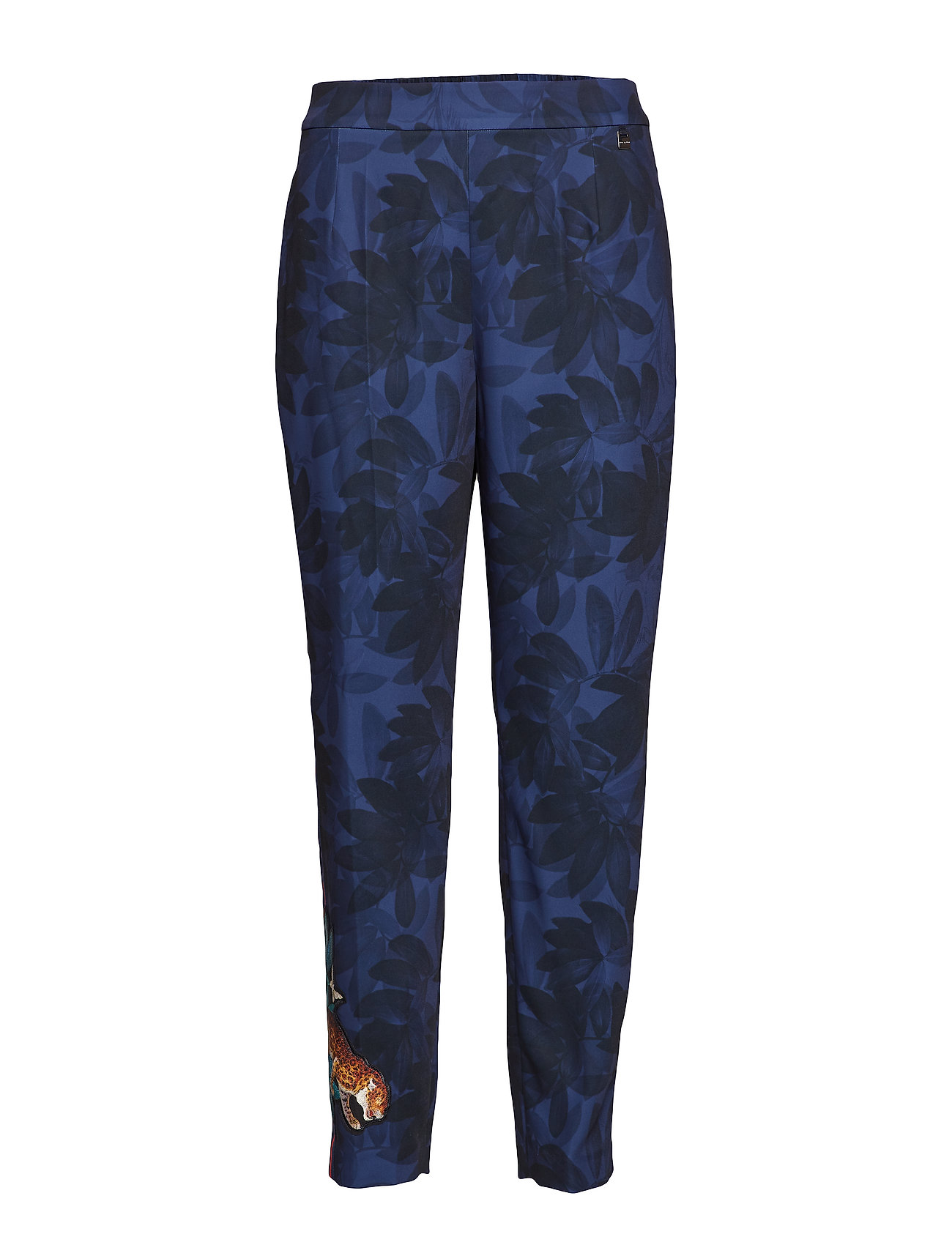 Sarasin Pantalon Met Rechte Pijpen Blauw Ted Baker ted baker kopen in de aanbieding