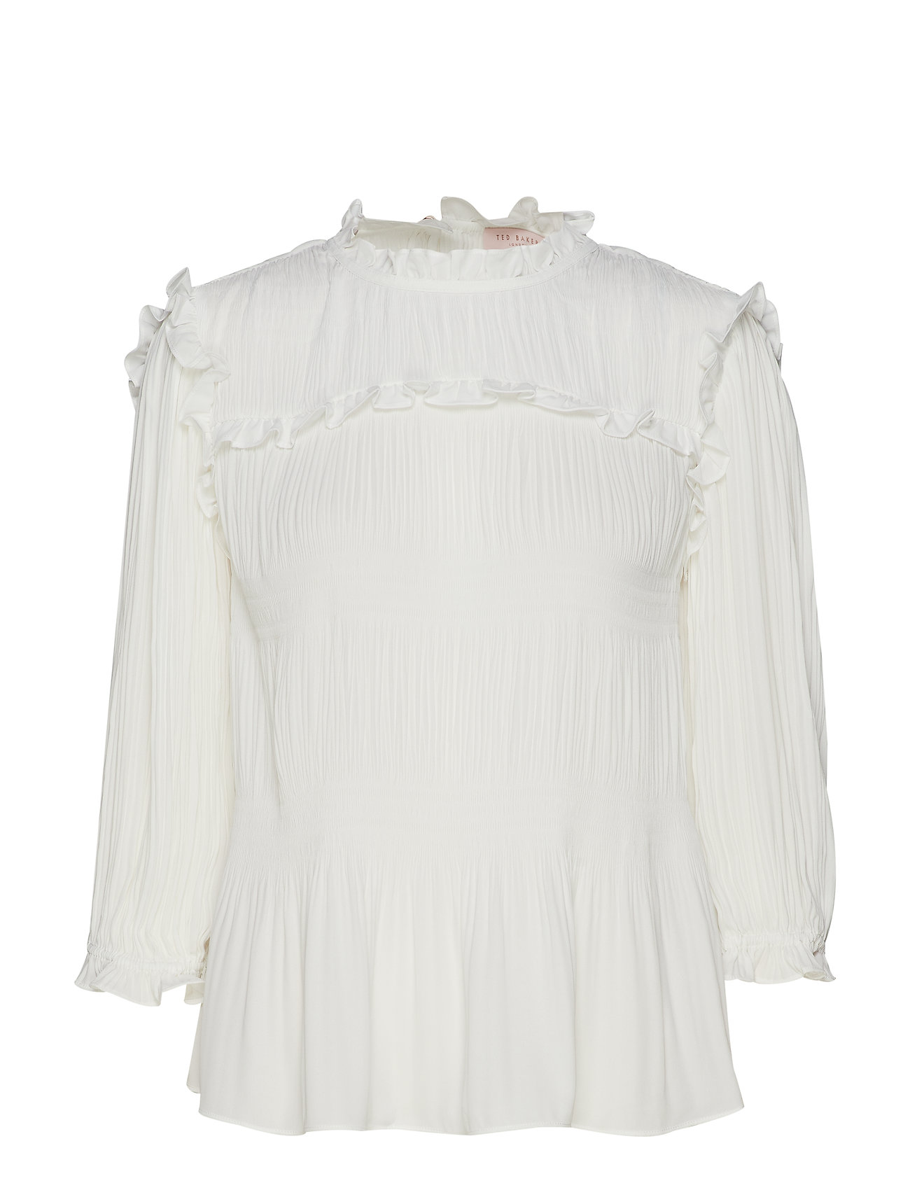 Airlie Blouse Lange Mouwen Wit Ted Baker ted baker kopen in de aanbieding Airlie Blouse Lange Mouwen Wit Ted Baker ted baker kopen in de aanbieding
