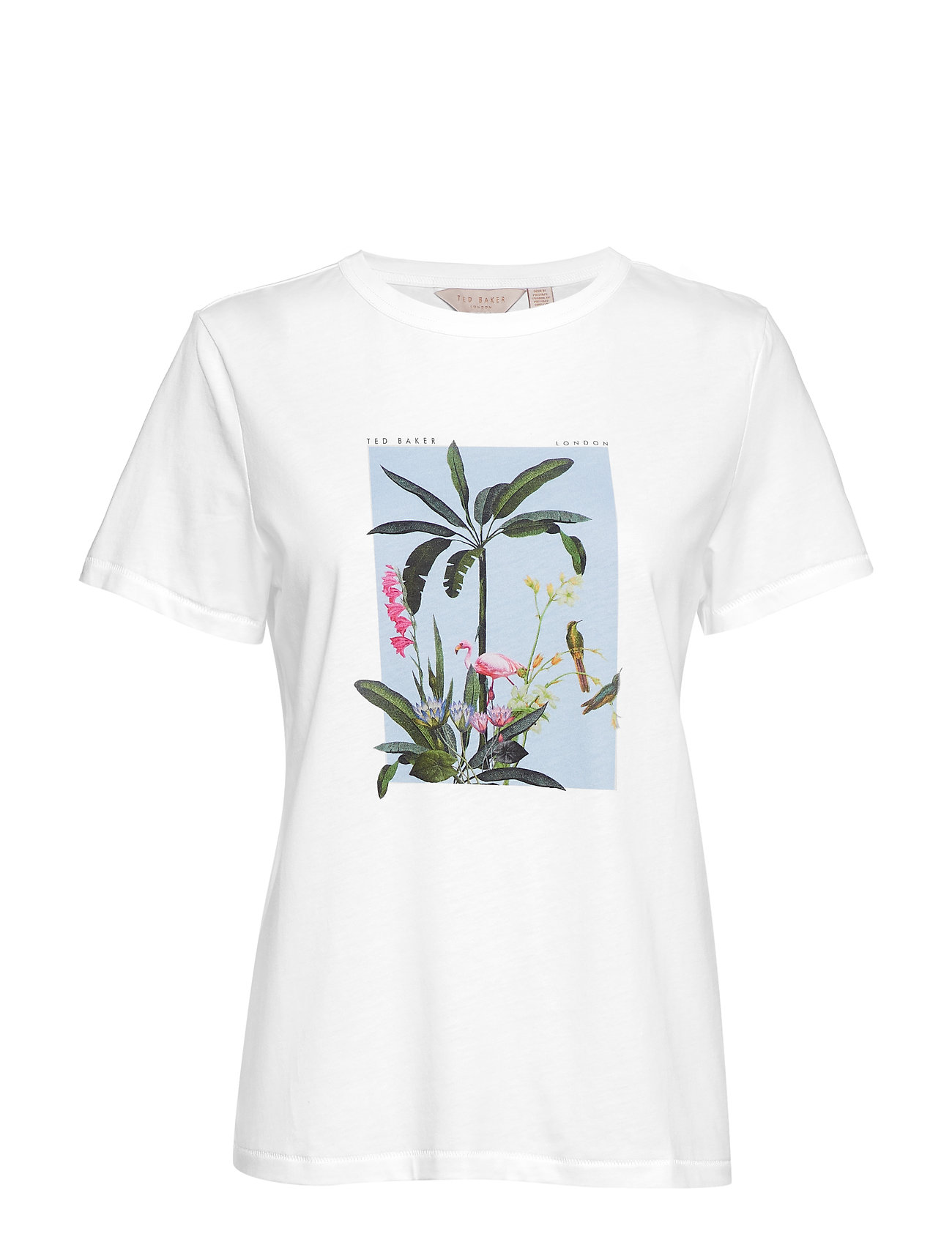 Jacqi T Shirts Tops Short Sleeved Wit Ted Baker ted baker kopen in de aanbieding