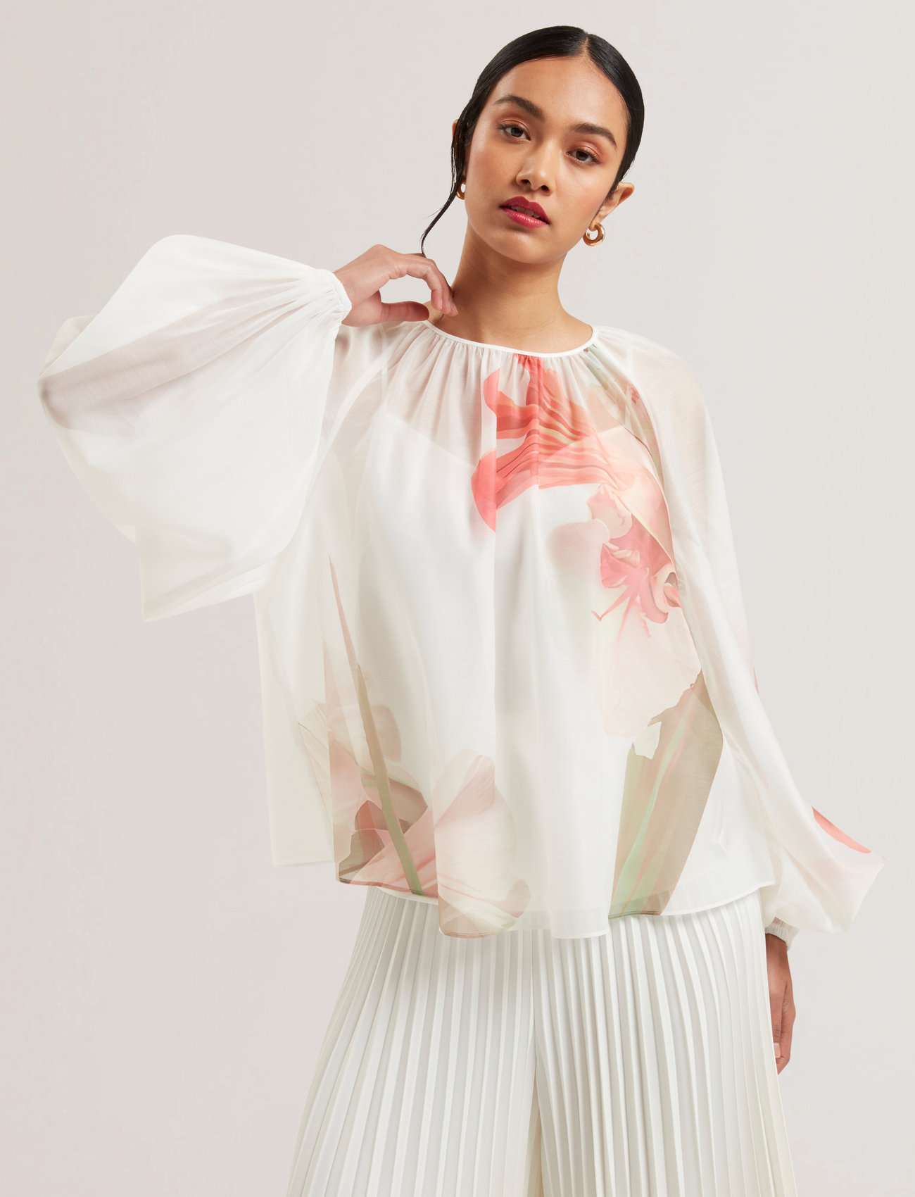 Ted Baker London Eriana, 36, White, Bluser > Langærmede, Dame