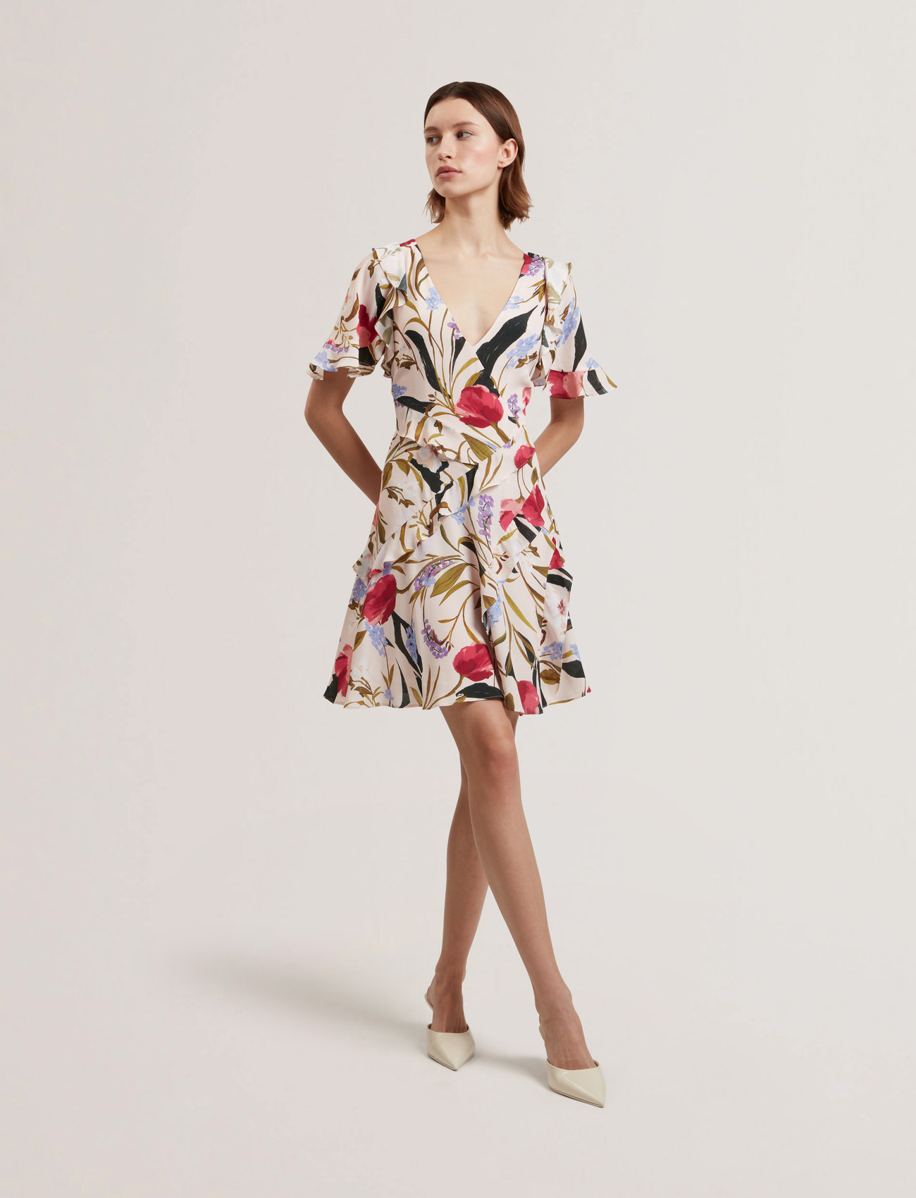 Ted Baker London Issiia, 34, Multi/patterned, Kjoler > Kort Kjole, Dame