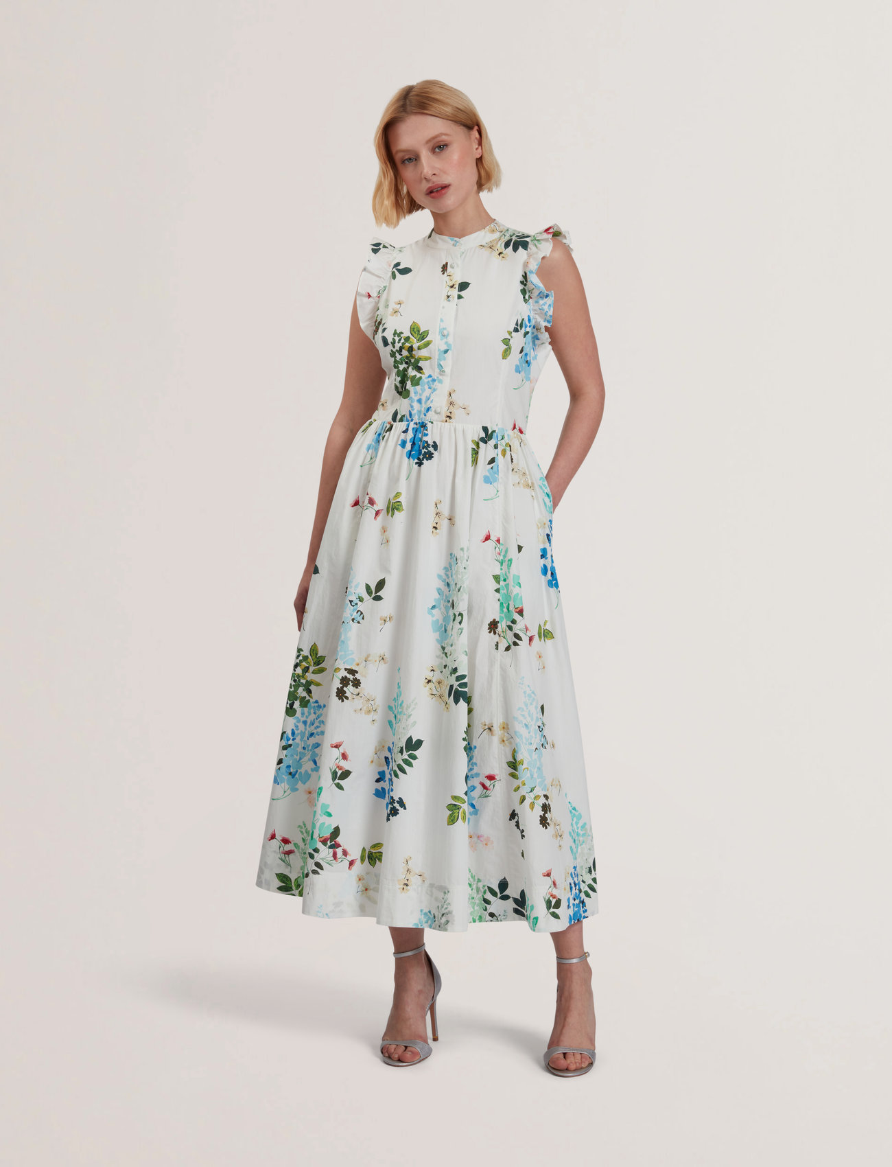 Ted Baker London Giolia, 40, Multi/patterned, Kjoler > Sommerkjoler, Dame