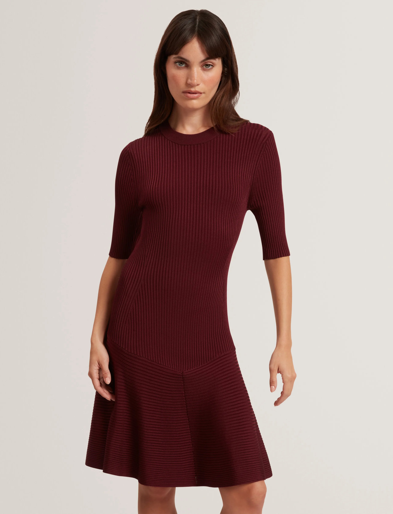 Ted Baker London Mahraa, XS, Burgundy, Kjoler > Kort Kjole, Dame