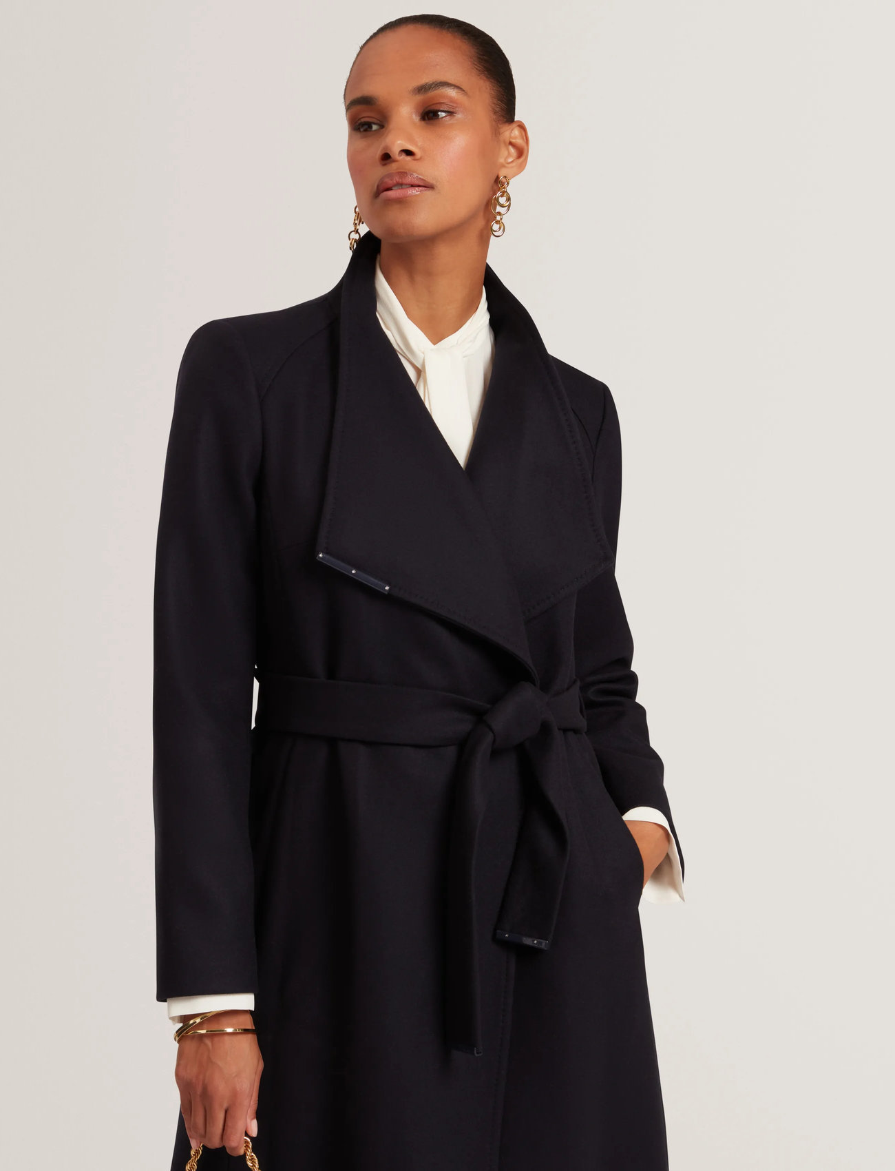 Ted Baker London Rosell, 38, Black, Frakker > Uldfrakker, Dame