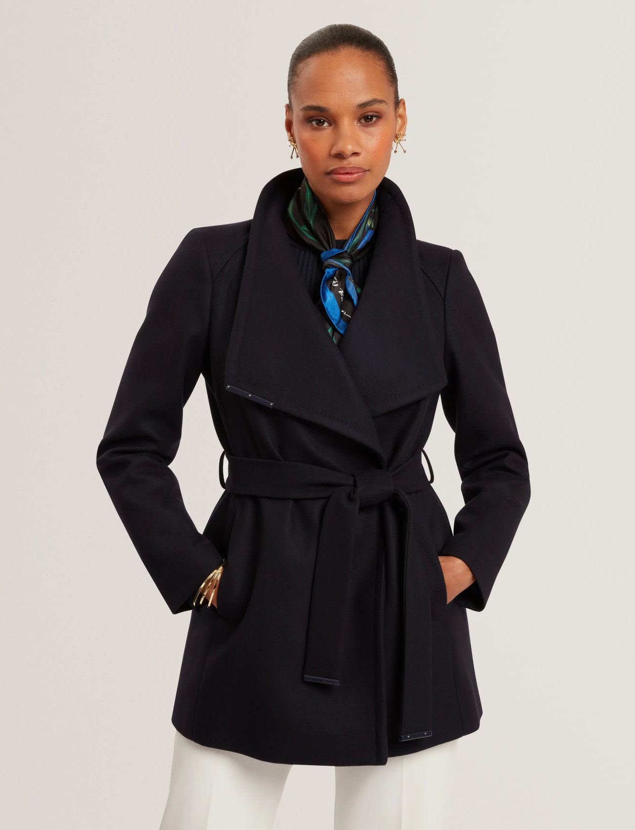 Ted Baker London Rosess, 34, Navy, Jakker > Uldjakker, Dame