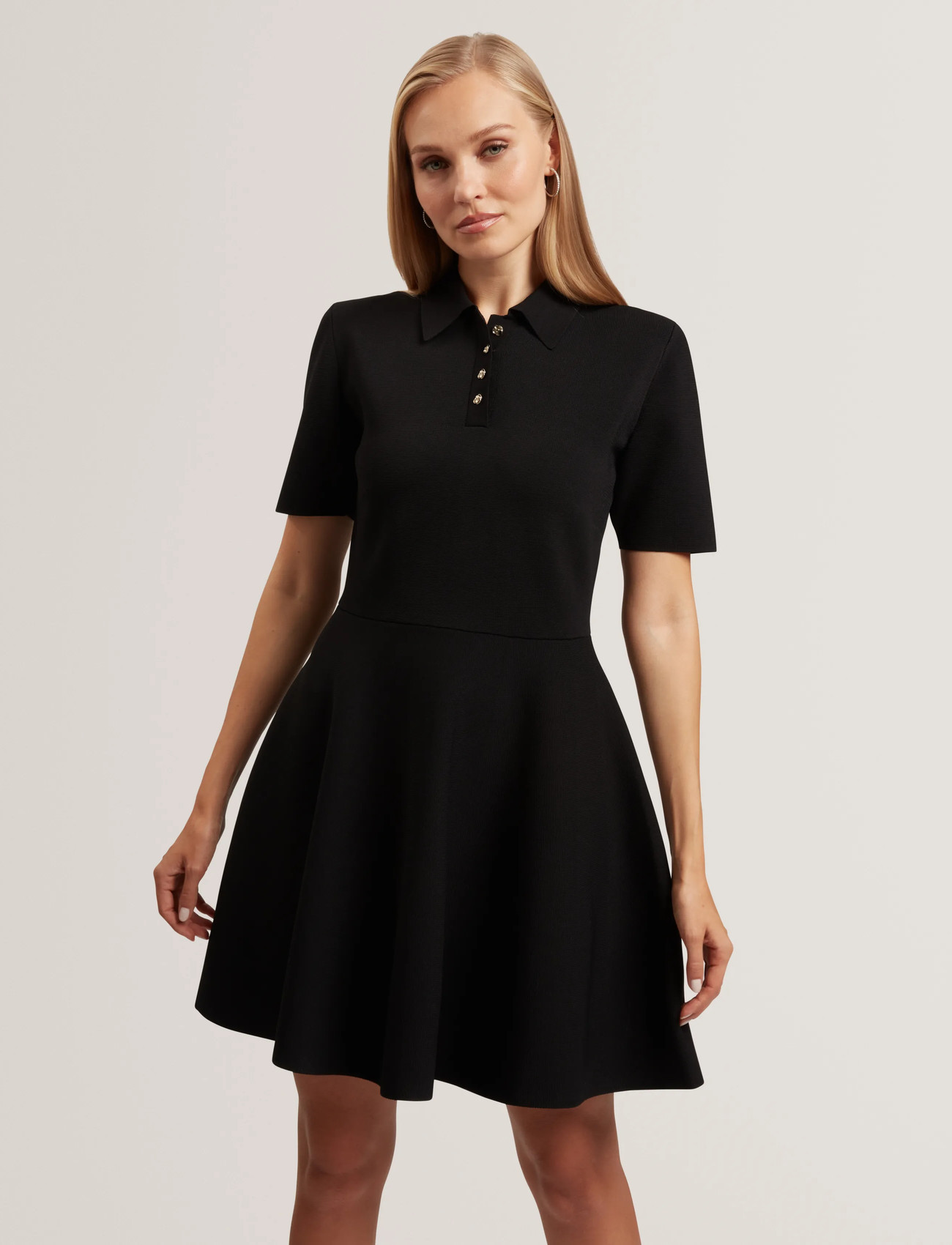 Ted Baker London Rondaa, 36, Black, Kjoler > Kort Kjole, Dame