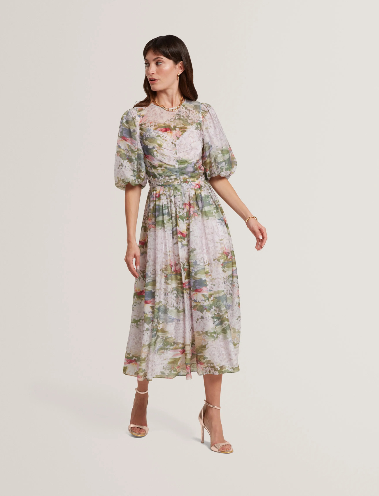 Ted Baker London Jonora, 40, Pink, Kjoler > Knælange Og Midi, Dame